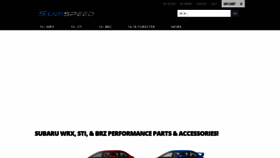 What Subispeed.com website looked like in 2021 (3 years ago)