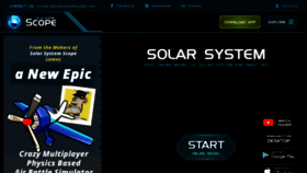 What Solarsystemscope.com website looked like in 2021 (3 years ago)