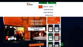What Swayamprabha.gov.in website looked like in 2021 (3 years ago)