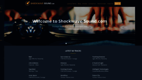 What Shockwave-sound.com website looked like in 2021 (3 years ago)