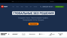 What Seoprofy.ua website looked like in 2021 (3 years ago)