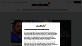 What Schwaebische.de website looked like in 2021 (3 years ago)