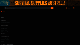 What Survivalsuppliesaustralia.com.au website looked like in 2021 (3 years ago)