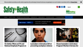 What Safetyandhealthmagazine.com website looked like in 2021 (3 years ago)