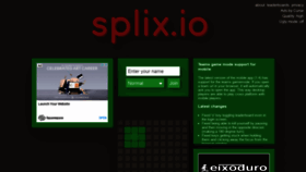 What Splix.io website looked like in 2021 (4 years ago)