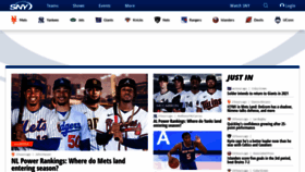 What Sny.tv website looked like in 2021 (3 years ago)