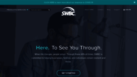 What Swbc.com website looked like in 2021 (3 years ago)