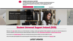 What Susi.ie website looked like in 2021 (3 years ago)