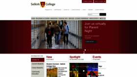What Selkirk.ca website looked like in 2021 (3 years ago)