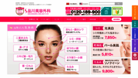 What Shinagawa.com website looked like in 2021 (3 years ago)