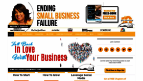 What Succeedasyourownboss.com website looked like in 2021 (4 years ago)