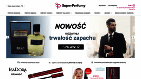 What Superperfumy.pl website looked like in 2021 (3 years ago)