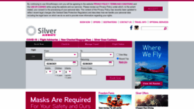 What Silverairways.com website looked like in 2021 (3 years ago)