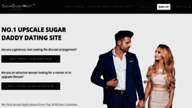 What Sugardaddymeet.com website looked like in 2021 (3 years ago)