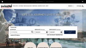 What Swissotel.com website looked like in 2021 (3 years ago)