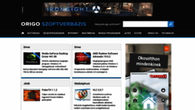 What Szoftverbazis.hu website looked like in 2021 (3 years ago)