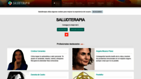 What Saludterapia.com website looked like in 2021 (3 years ago)