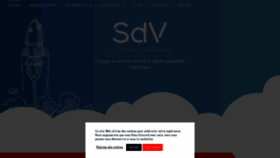 What Sdv.fr website looked like in 2021 (3 years ago)