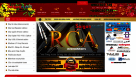 What Saigonaudio.com website looked like in 2021 (3 years ago)