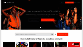 What Sandbox-soundcloud.com website looked like in 2021 (3 years ago)