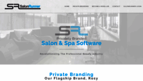 What Salonrunner.com website looked like in 2021 (3 years ago)