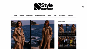 What Stylemotivation.com website looked like in 2021 (3 years ago)
