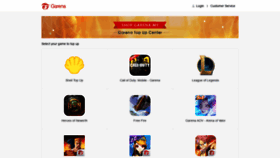 What Shop.garena.my website looked like in 2021 (3 years ago)