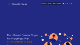 What Simple-press.com website looked like in 2021 (3 years ago)