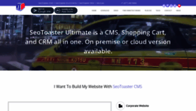 What Seotoaster.com website looked like in 2021 (3 years ago)