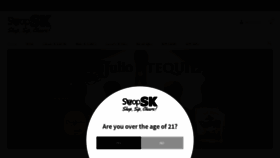 What Shopsk.com website looked like in 2021 (3 years ago)