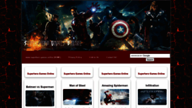 What Superhero-games.online website looked like in 2021 (3 years ago)