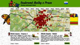 What Soukrome-skolky-praha.cz website looked like in 2021 (3 years ago)