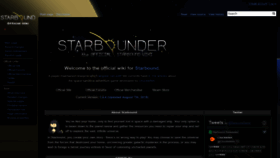 What Starbounder.org website looked like in 2021 (3 years ago)