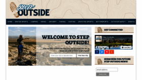 What Stepoutside.org website looked like in 2021 (3 years ago)