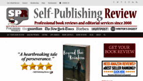 What Selfpublishingreview.com website looked like in 2021 (3 years ago)