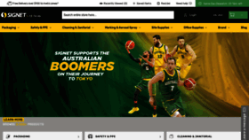 What Signet.net.au website looked like in 2021 (4 years ago)