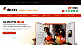 What Shapiro.com website looked like in 2021 (3 years ago)