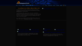 What Soundspectrum.com website looked like in 2021 (3 years ago)