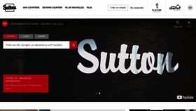 What Suttonquebec.com website looked like in 2021 (3 years ago)