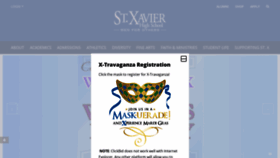 What Stxavier.org website looked like in 2021 (3 years ago)