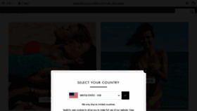 What Seafolly.com website looked like in 2021 (3 years ago)