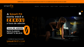 What Smartfit.com.br website looked like in 2021 (3 years ago)