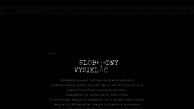 What Slobodnyvysielac.sk website looked like in 2021 (3 years ago)