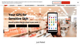 What Skinsafeproducts.com website looked like in 2021 (3 years ago)