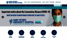 What Saintpetershcs.com website looked like in 2021 (3 years ago)