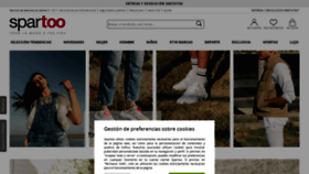 What Spartoo.es website looked like in 2021 (3 years ago)