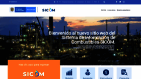 What Sicom.gov.co website looked like in 2021 (3 years ago)