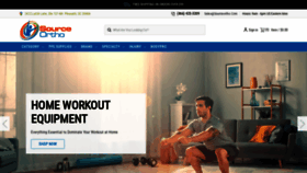 What Sourceortho.net website looked like in 2021 (4 years ago)