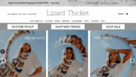 What Shoplizardthicket.com website looked like in 2021 (3 years ago)