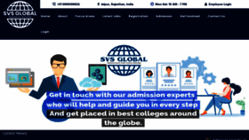 What Svsglobal.biz website looked like in 2021 (3 years ago)